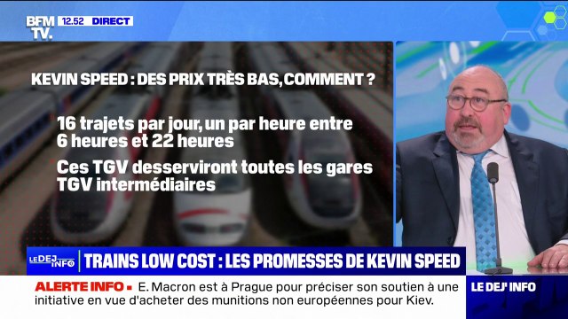 La start-up française Kevin Speed veut concurrencer la SNCF avec des trains plus rapides et abordables d'ici 2028