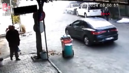 Rögar patladı, işçi paniğe kapıldı