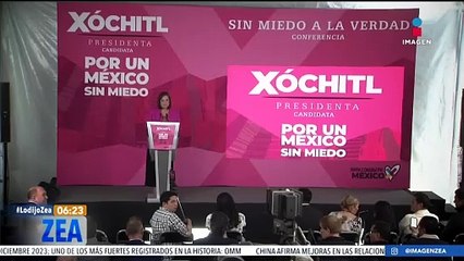 Xóchitl Gálvez afirma que en materia de seguridad ella se encargará de lograrla