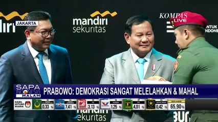 Ketika Prabowo Sebut Demokrasi Indonesia Sangat Melelahkan dan Mahal
