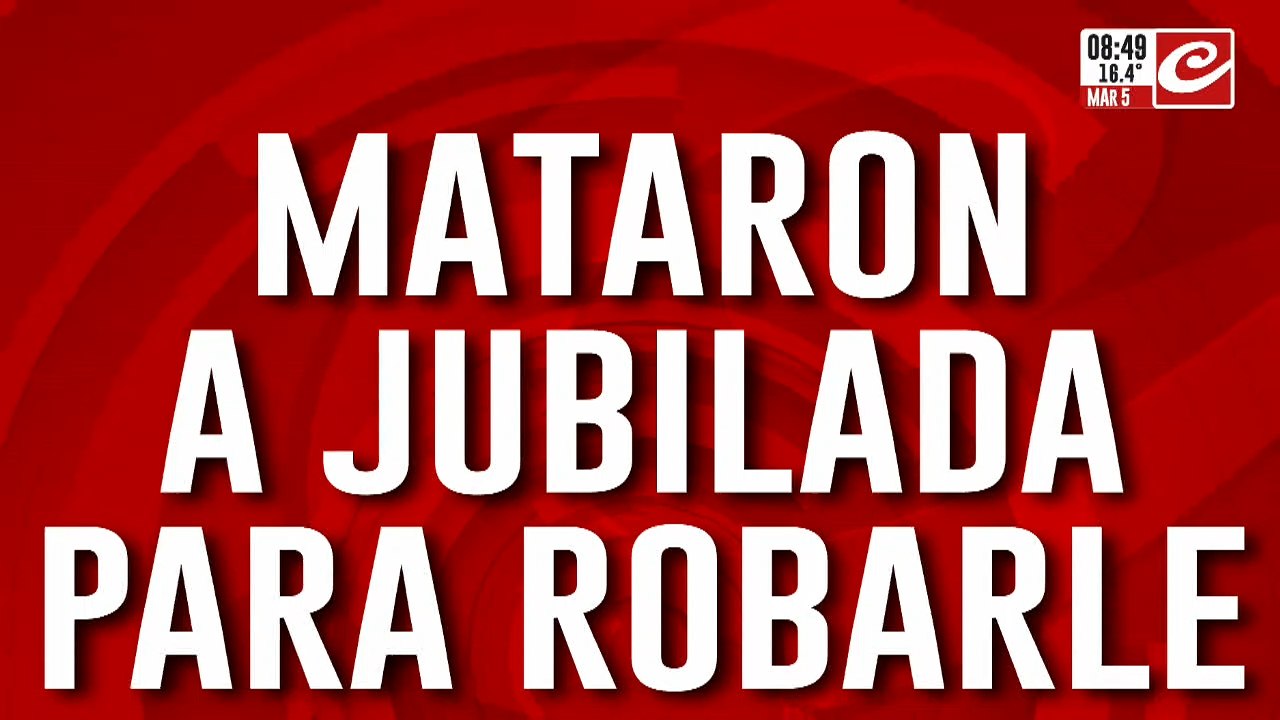 Asesinaron a jubilada en salvaje entradera: el cuerpo estaba atado y tapado con bolsas