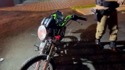 Rotam recupera motocicleta roubada em 2018