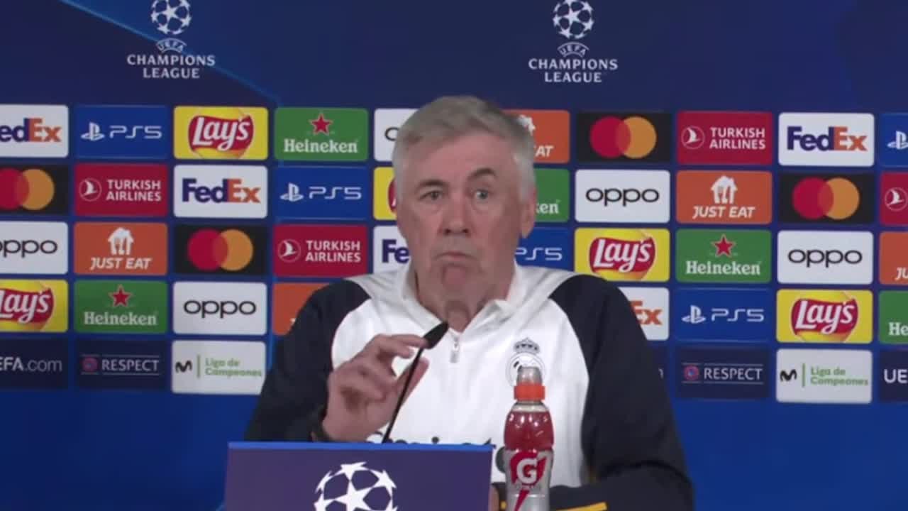 Rueda de prensa de Carlo Ancelotti, previa al Real Madrid - Leipzig de Champions League