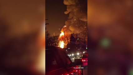 Videos of mysterious explosion in Detroit circulating social media