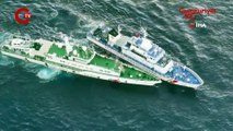 Filipinler ile Çin sahil güvenlik gemileri çarpıştı: 4 yaralı