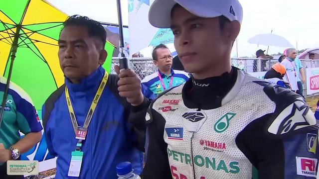 Akid Aziz julang kejuaraan CP150 dalam pusingan pertama Cubprix Jasin Bestari