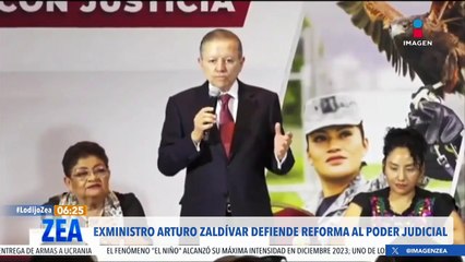 Download Video: Arturo Zaldívar defiende la reforma al Poder Judicial de López Obrador