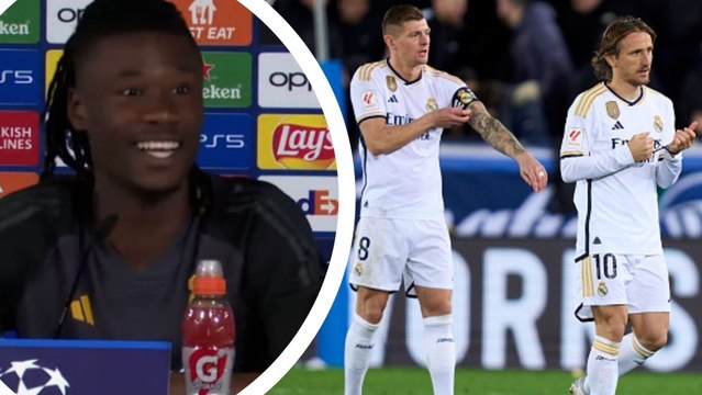 Camavinga explica lo que ha aprendido de Modric y Kroos en el Real Madrid