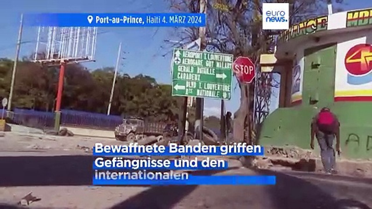 Eskalation auf Haiti: Fast 4.000 Häftlinge aus Gefängnis entkommen