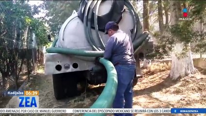 Solicitud de pipas de agua se ha incrementado en colonias de la alcaldía Miguel Hidalgo