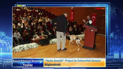"Narko Gençlik" Projesi ile Üniversiteli Gençler Bilgilendirildi