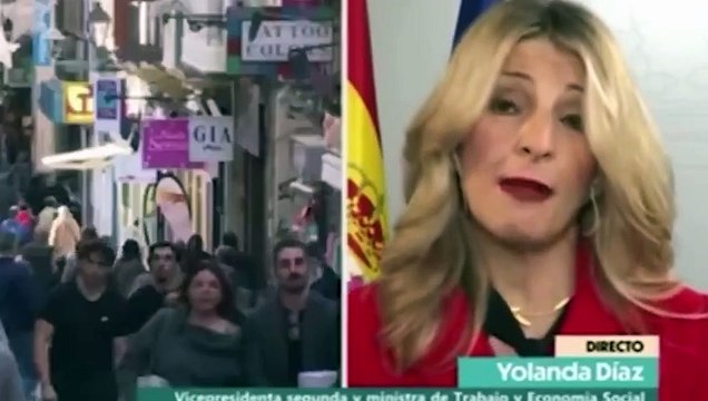 Yolanda Díaz alega que trabajar de noche tiene riesgos para la salud
