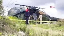 İzmir’de askeri helikopter acil iniş yaptı