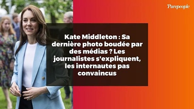Kate Middleton : Sa dernière photo boudée par des médias ? Les journalistes s'expliquent, les internautes pas convaincus