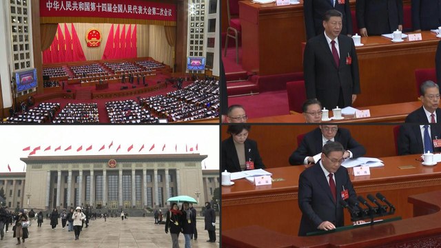 China strebt 2024 Wachstum von rund fünf Prozent an