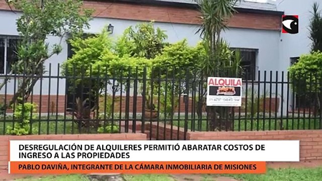 Desregulación de alquileres permitió abaratar costos de ingreso a las propiedades