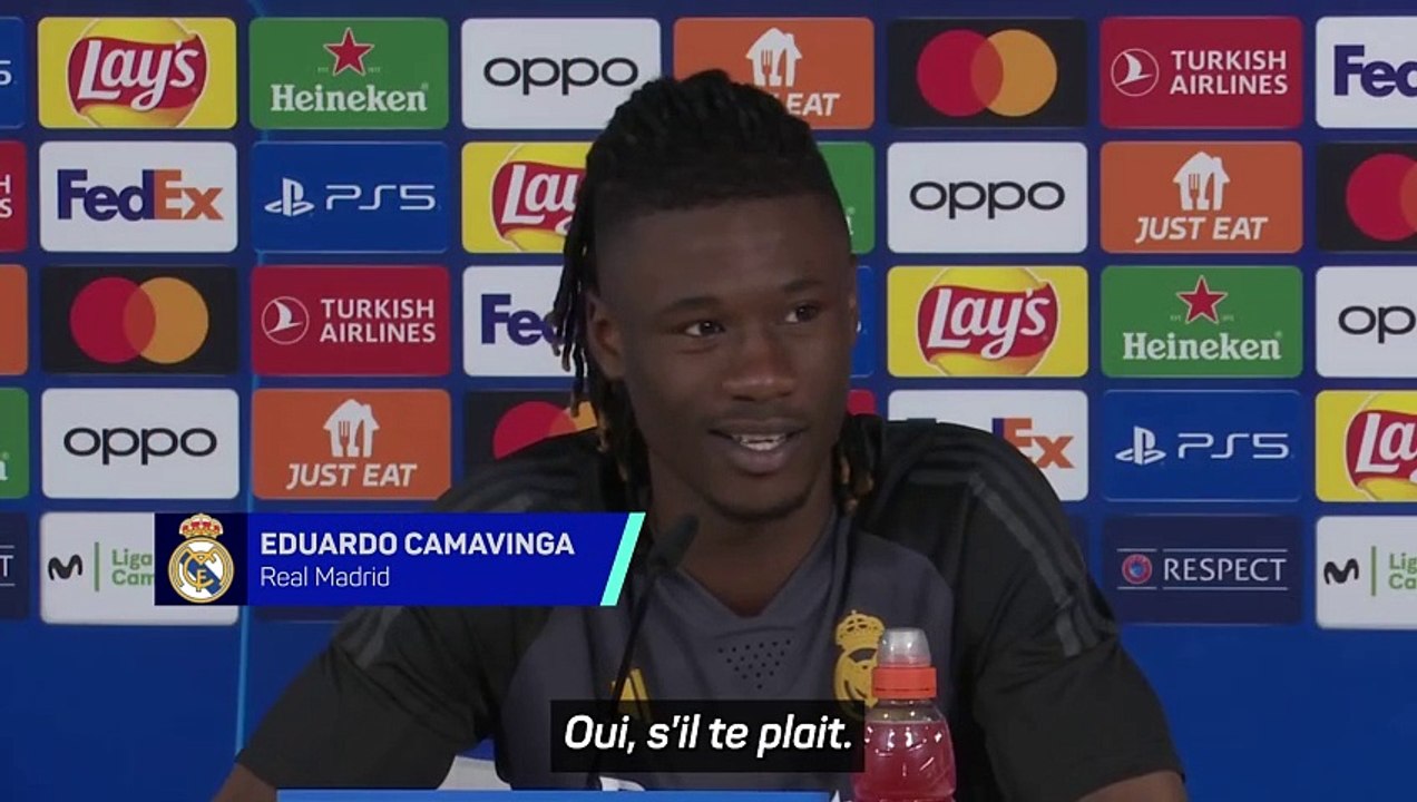 Camavinga s'amuse des journalistes : "Tu veux que je te dise la vérité ?"