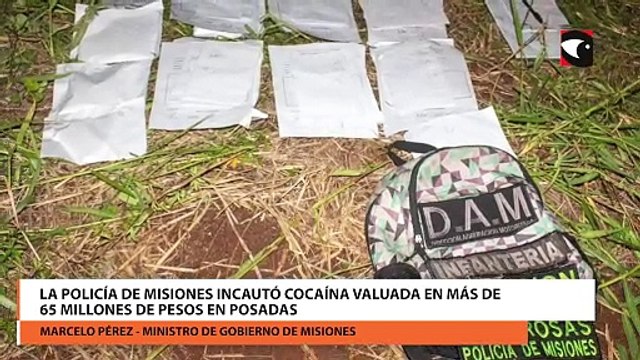 La policía de Misiones incautó cocaína valuada en más de 65 millones de pesos en Posadas