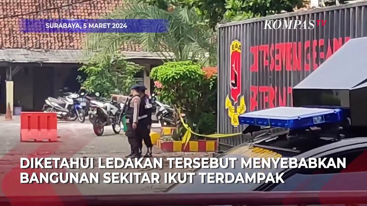 Penampakan Kerusakan Bangunan Sekitar Ledakan M...