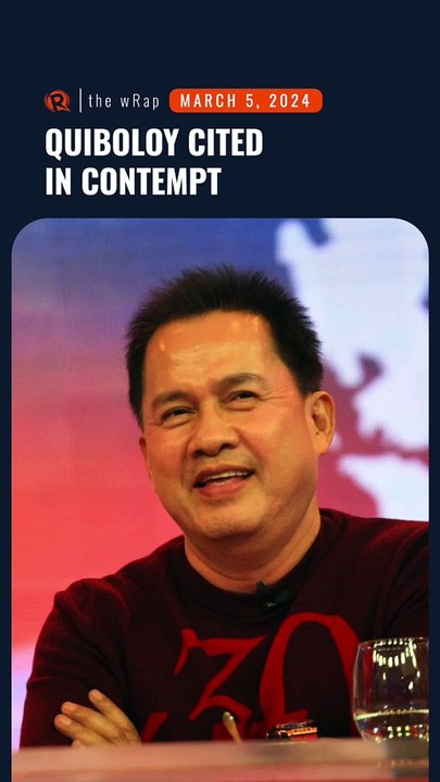 Senate panel holds Quiboloy in contempt, Padilla objects