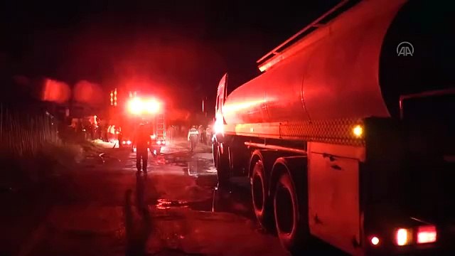 Keresteciler Sitesi'nde iki atölye bir traktör yandı! Belediye Başkan Yardımcısı: Problem yok