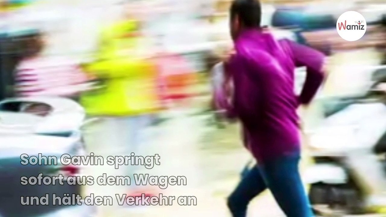 Mutter sprachlos, als sie sieht, was ihr 14-jähriger Sohn mitten auf der Autobahn tut