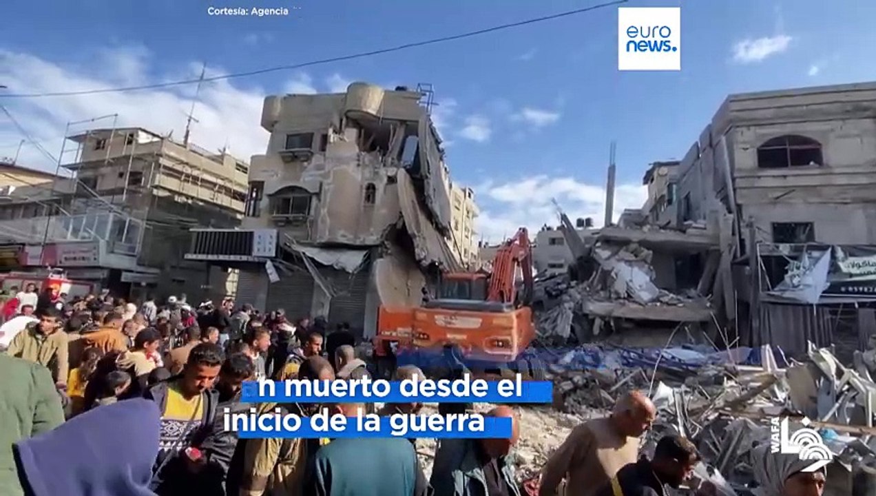 Al menos 17 palestinos muertos en un ataque aéreo israelí en Jan Yunis