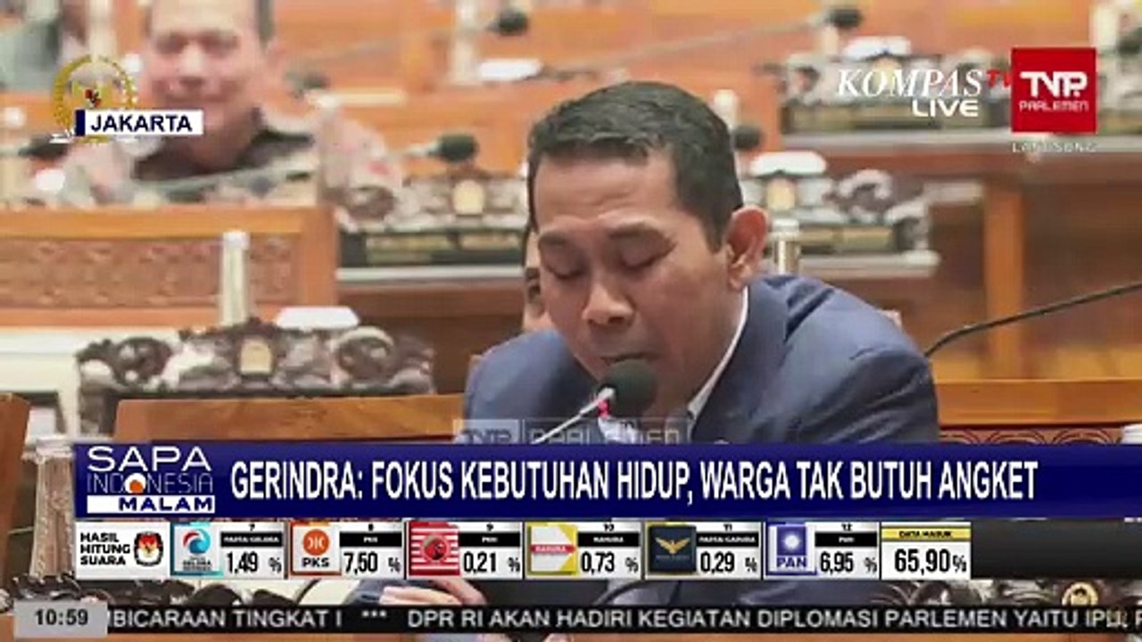 Tolak Hak Angket Kecurangan Pemilu, Kamrussamad...