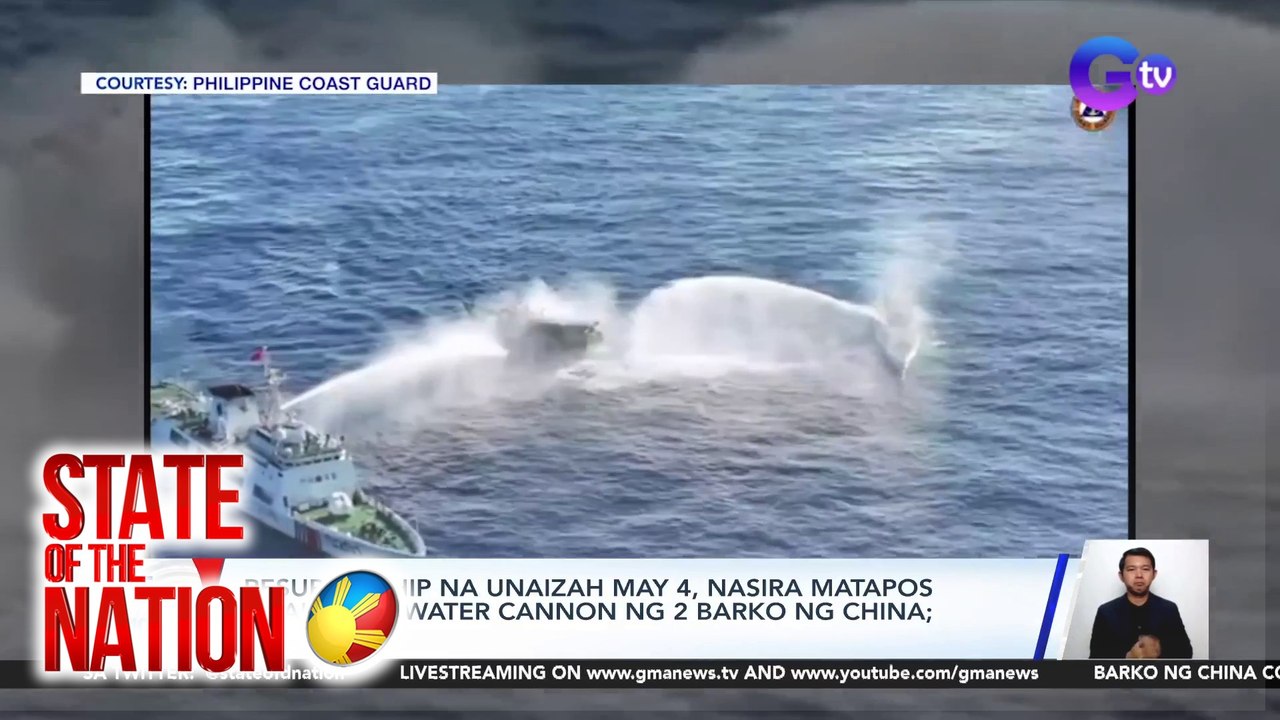 BRP Sindangan, binangga ng barko ng China Coast Guard habang nasa resupply mission sa BRP Sierra Madre | SONA