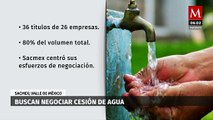 CdMx negocia con empresas por crisis hídrica, busca extraer agua de pozos concesionados