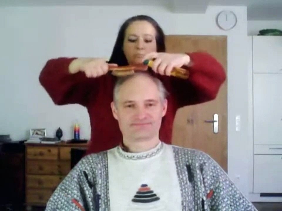 At the hairdresser