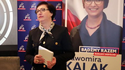 Sławomira Kalak: „Ta władza obrosła już mchem politycznym". PiS zaprezentował swoich kandydatów