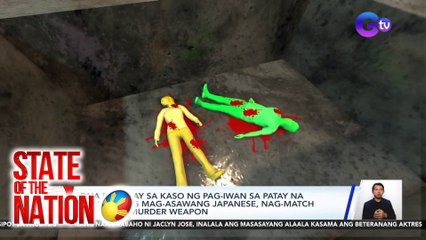 Video herunterladen: DNA ng Pinay sa kaso ng pag-iwan sa patay na katawan ng mag-asawang Japanese, nag-match sa DNA sa murder weapon | SONA