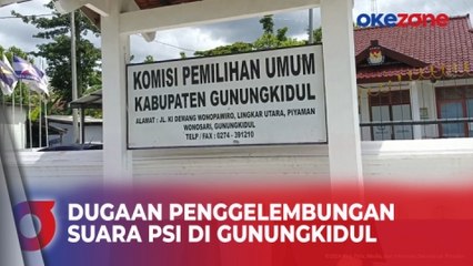 KPU Bantah Dugaan Penggelembungan Suara PSI di Gunungkidul