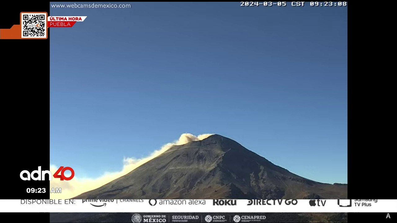¡Última Hora! La ceniza del Popocatépetl provocó mala calidad del aire