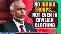 Maldives President Mohamad Muizzu declares no Indian troops to be allowed post May 10 | Oneindia