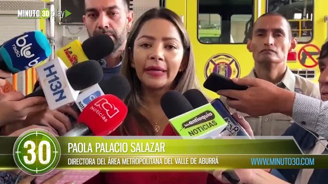 En naranja, así están las estaciones de calidad del aire de Medellín