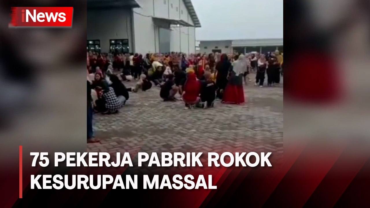 Berawal dari Parkiran, 75 Pekerja Pabrik Rokok di Bojonegoro Alami Kesurupan Massal