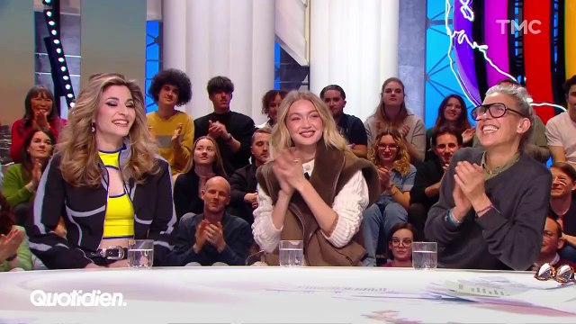 Vernis Rouge réagit au succès de son audition dans The Voice sur le plateau Quotidien
