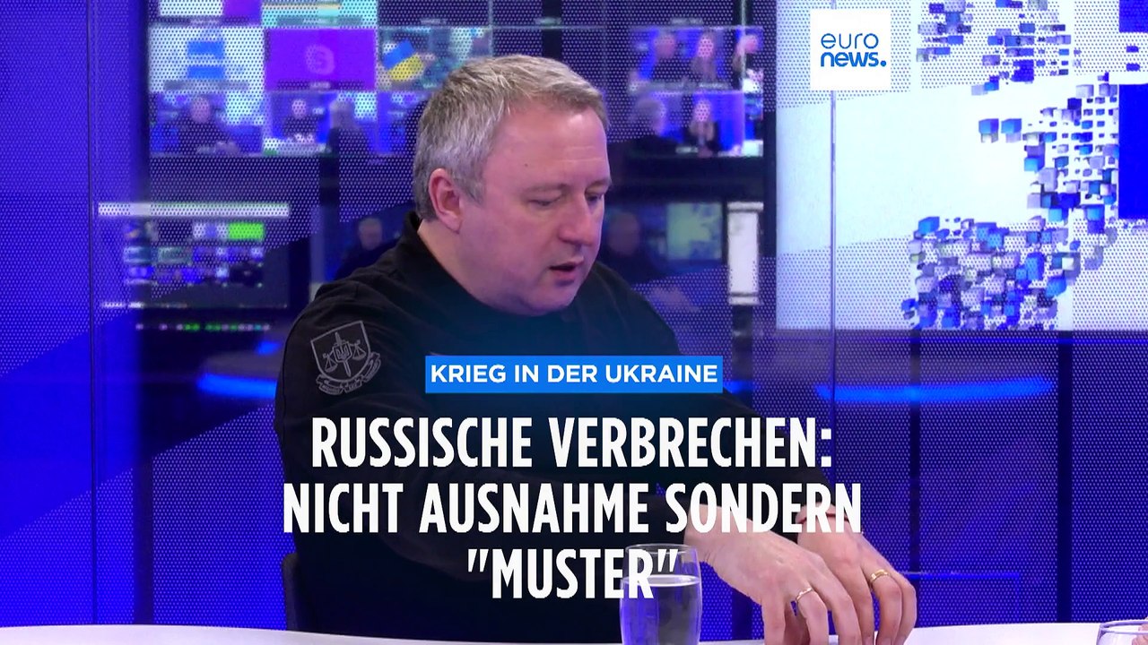 Ukrainischer Generalstaatsanwalt: Kriegsverbrechen sind integrale Strategie und 'Muster' russischer Kriegsführung