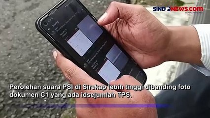 KPU Angkat Bicara Terkait Dugaan Penggelembungan Suara PSI di Gunungkidul