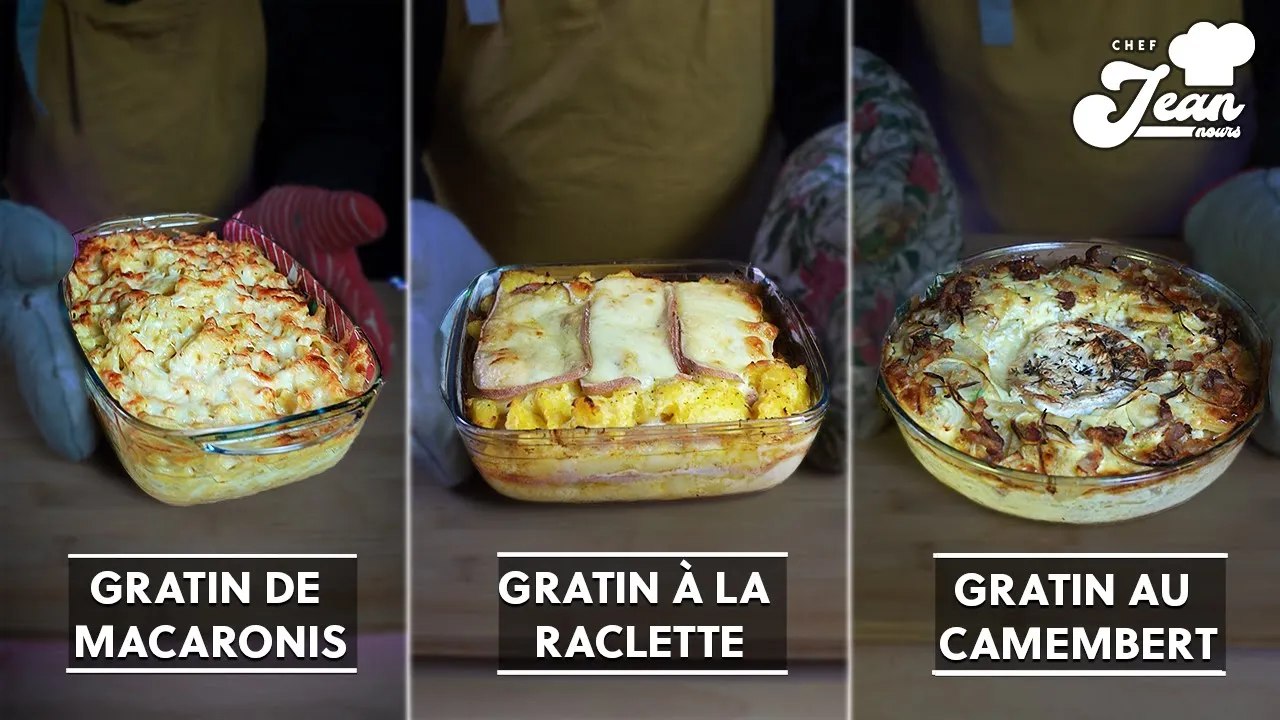 3 recettes de gratin aux fromages !