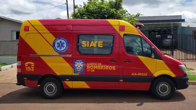 Idosa de 91 anos é socorrida após cair de sofá no Bairro Santa Cruz