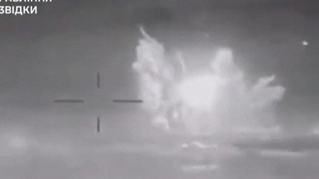 Así hunde Ucrania un buque de guerra ruso con sus drones acuáticos en el Mar Negro