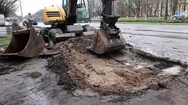 Kraków - rozpoczyna się remont al Solidarności w Nowej Hucie