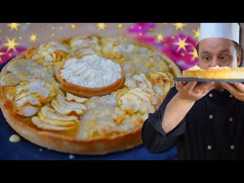 JE FAIS UNE TARTE AUX POMMES INEDITE EN 3 SAVEURS ! (Amandine,Crumble,Normale)