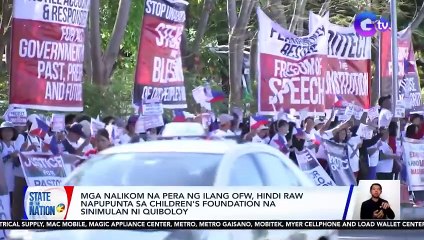 STATE OF THE NATION PARTS 1 & 2: Pastor Quiboloy, ipina-aaresto; Paalam at salamat, Jaclyn Jose;atbp