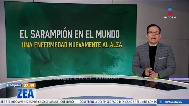 Sarampión, una enfermedad nuevamente al alza