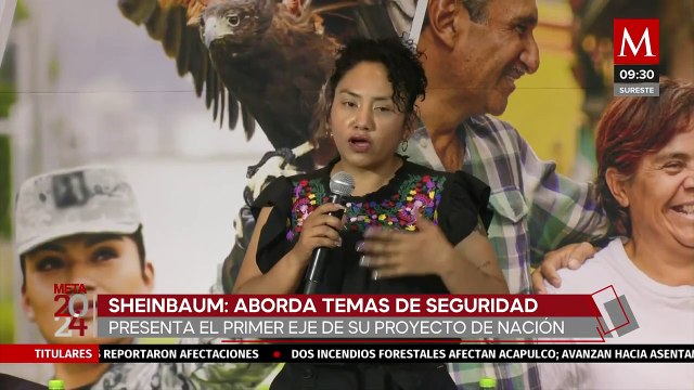 Candidatas presidenciales presentan sus estrategias de seguridad