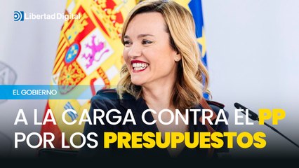 El Gobierno vuelve a la carga contra PP por los presupuestos